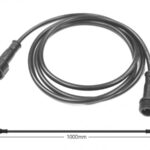 SL1-3W Verbindungskabel 1m schwarz IP65