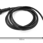 SL2-3W Anschlusskabel 1m schwarz IP65