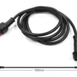 SL2-3W Verbindungskabel 1m schwarz IP65