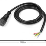 SL4-3W Anschlusskabel 1m schwarz IP65