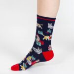 Socken Modell: Christmas Pet