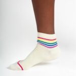 Socken Modell: Rainbow Stripes