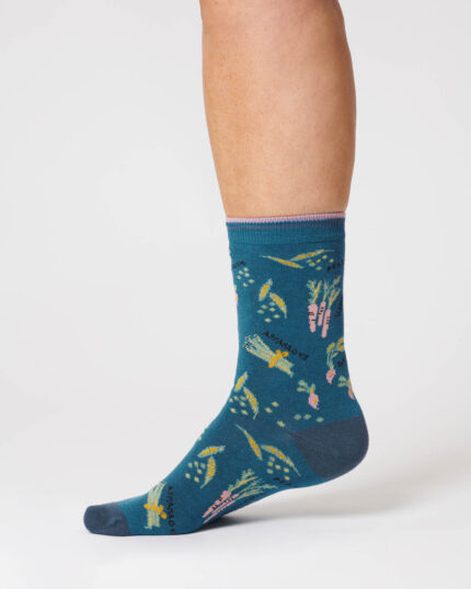 Socken Modell: Gemüsegarten