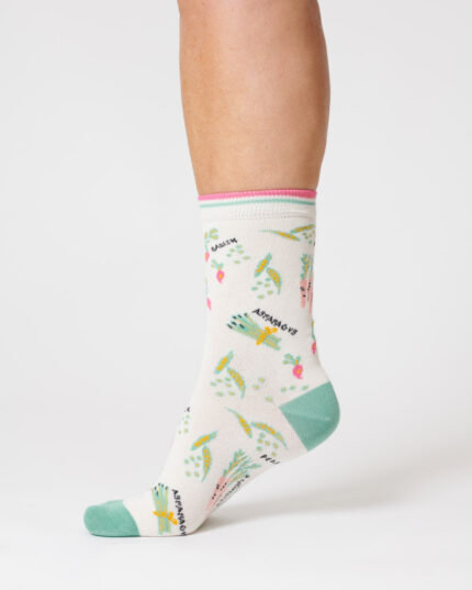 Socken Modell: Gemüsegarten