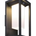 Solar LED Wandleuchte SAMAS-300 2,2W auto. Dämmerungsschalter