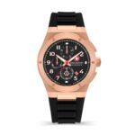 SONORAN CHRONO Rose Gold/Schwarz 42mm - Swiss Made