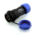 SP2111P5 Kabelstecker 5pol male (m) IP68 Schraubverriegelung aussen