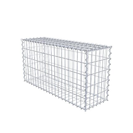 Sparset 3x Gabione 100 cm x 50 cm x 30 cm (L x H x T), Maschenweite 5 cm x 10 cm, Spirale