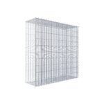 Splittanbaugabione Typ 2 100 cm x 100 cm x 30 cm (L x H x T), Maschenweite 5 cm x 10 cm, Spirale