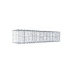 Splittanbaugabione Typ 2 100 cm x 20 cm x 20 cm (L x H x T), Maschenweite 10 cm x 10 cm, Spirale