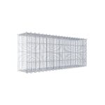 Splittanbaugabione Typ 2 100 cm x 40 cm x 20 cm (L x H x T), Maschenweite 5 cm x 10 cm, Spirale