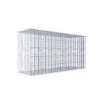 Splittanbaugabione Typ 2 100 cm x 50 cm x 30 cm (L x H x T), Maschenweite 5 cm x 10 cm, Spirale