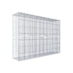 Splittanbaugabione Typ 2 100 cm x 70 cm x 20 cm (L x H x T), Maschenweite 10 cm x 10 cm, Spirale