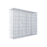 Splittanbaugabione Typ 2 100 cm x 80 cm x 20 cm (L x H x T), Maschenweite 5 cm x 10 cm, Spirale