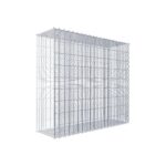 Splittanbaugabione Typ 2 100 cm x 90 cm x 30 cm (L x H x T), Maschenweite 5 cm x 10 cm, Spirale