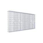 Splittanbaugabione Typ 2 200 cm x 100 cm x 20 cm (L x H x T), Maschenweite 10 cm x 10 cm, Spirale