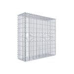 Splittgabione 100 cm x 100 cm x 30 cm (L x H x T), Maschenweite 10 cm x 10 cm, Spirale