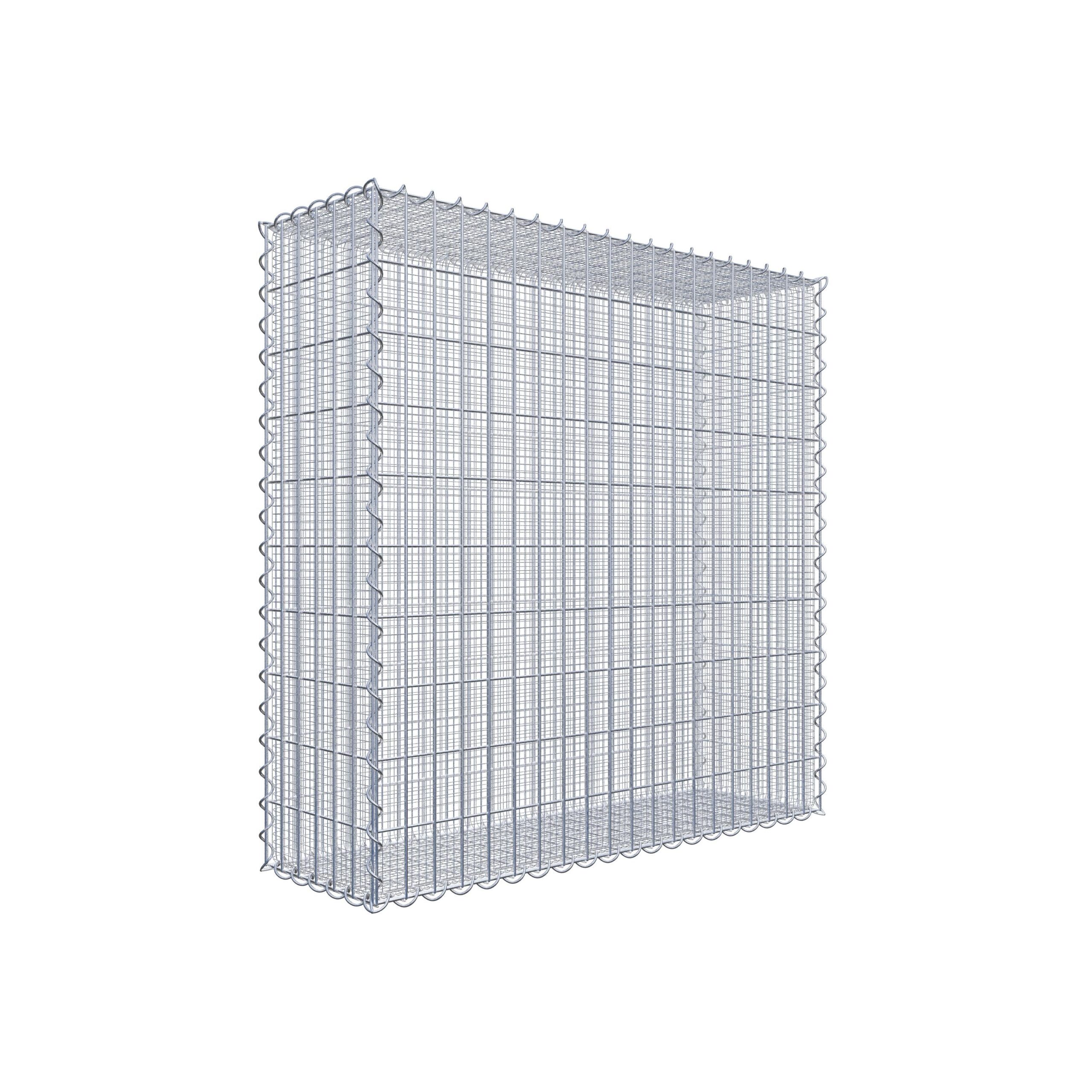 Splittgabione 100 cm x 100 cm x 30 cm (L x H x T) Splittgabione 100 cm x 100 cm x 30 cm (L x H x T), Maschenweite 5 cm x 10 cm, Spirale - Image 1