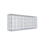 Splittgabione 100 cm x 40 cm x 20 cm (L x H x T), Maschenweite 10 cm x 10 cm, Spirale