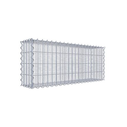 Splittgabione 100 cm x 40 cm x 20 cm (L x H x T), Maschenweite 5 cm x 10 cm, Spirale