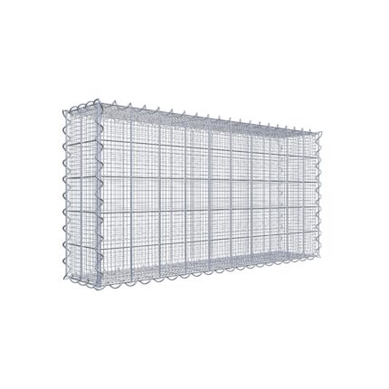 Splittgabione 100 cm x 50 cm x 20 cm (L x H x T), Maschenweite 10 cm x 10 cm, Spirale