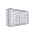 Splittgabione 100 cm x 60 cm x 30 cm (L x H x T), Maschenweite 10 cm x 10 cm, Spirale