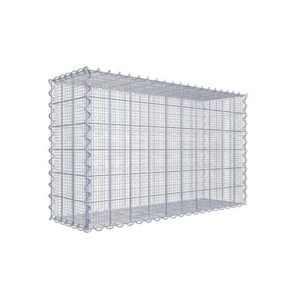 Splittgabione 100 cm x 60 cm x 30 cm (L x H x T), Maschenweite 10 cm x 10 cm, Spirale