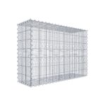 Splittgabione 100 cm x 70 cm x 30 cm (L x H x T), Maschenweite 10 cm x 10 cm, Spirale