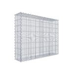 Splittgabione 100 cm x 80 cm x 20 cm (L x H x T), Maschenweite 10 cm x 10 cm, Spirale