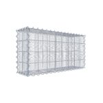 Splittgabione 80 cm x 40 cm x 20 cm (L x H x T), Maschenweite 10 cm x 10 cm, Spirale