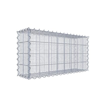 Splittgabione 80 cm x 40 cm x 20 cm (L x H x T), Maschenweite 10 cm x 10 cm, Spirale