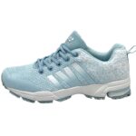 Sportschuhe Turnschuhe Laufschuhe Hellblau-Weiß 38