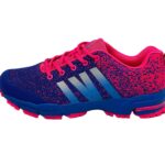 Sportschuhe Turnschuhe Laufschuhe Königsblau-Fuchsia 38