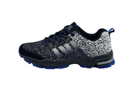 Sportschuhe Turnschuhe Laufschuhe Navy-Grau-Königsblau 45