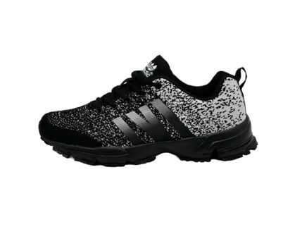 Sportschuhe Turnschuhe Laufschuhe Schwarz-Grau 38