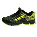 Sportschuhe Turnschuhe Laufschuhe Schwarz-Grün 46