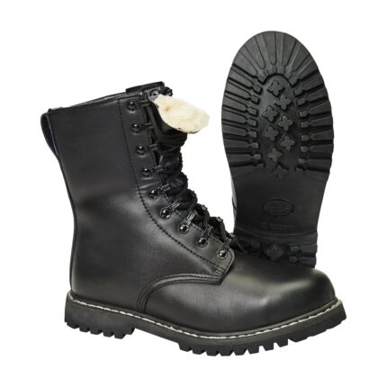 Springerstiefel mit Stahlkappe und Futter – Outdoor Schuhe – Modell 5000 | Outdoor Militär Tactical Gear