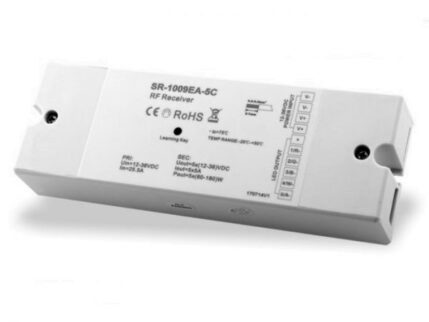 SR-1009EA-5C LED Controller Funk Empfänger RGB+CCT 5x5A 12-36V DC 868MHz
