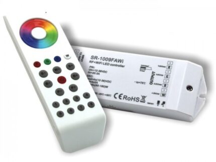 SR-1100WIFI-SET LED Controller Komplett-Set 4x5A inkl. SR1100MKII FB Weiss
