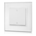 SR-2833K1 RF LED Wandschalter/-dimmer 1-Kanal Funk Batteriebetrieb 868MHz - G...