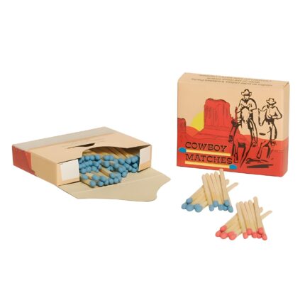 Streichhölzer Überallanzünder Cowboy Matches 10 Schachteln – Zubehör | Outdoor Militär Tactical Gear