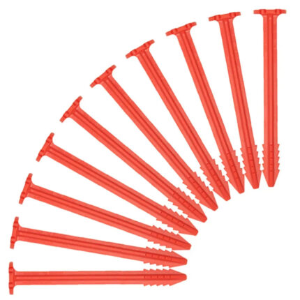 Swiss Piranha Hering Set 10 Peg – Leicht Zubehör – Modell 8006 | Outdoor Militär Tactical Gear