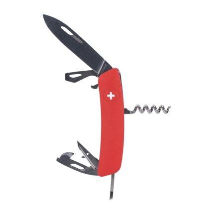 SWIZA Schweizer Messer D02 6 Funktionen rot – Leicht Einsatz & Daypacks | Outdoor Militär Tactical Gear