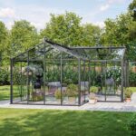T-Modell Gewächshaus Orangerie | T-Modell Gewächshaus Orangerie – Aluminium-Gartenhaus mit Stil
