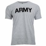 T-Shirt Army grau Big A – Funktionsshirts | Outdoor Militär Tactical Gear