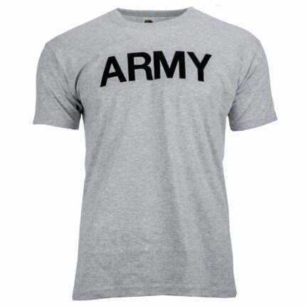 T-Shirt Army grau Big A – Funktionsshirts | Outdoor Militär Tactical Gear