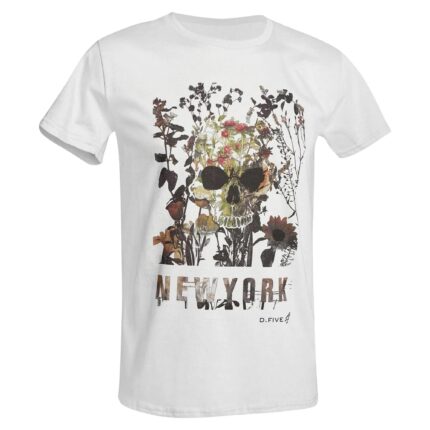 T-Shirt Chest Skull Flowers – Funktionsshirts – Modell 2425 | Outdoor Militär Tactical Gear