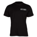 T-Shirt mit Security-Druck – Funktionsshirts – Modell 0029 | Outdoor Militär Tactical Gear