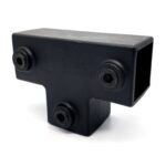 T-Stück, lang Typ 4S-40, 25 mm, Schwarz