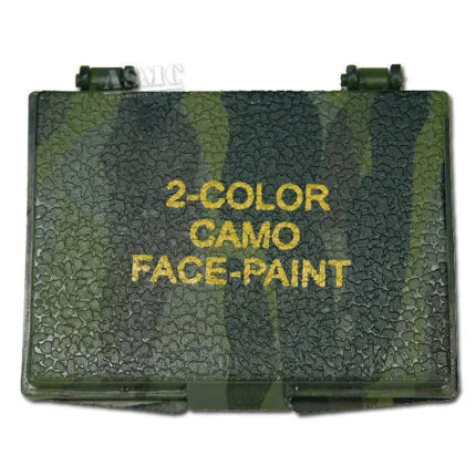 Tarnschminketui 2 Farben mit Spiegel – Leicht Zubehör | Outdoor Militär Tactical Gear